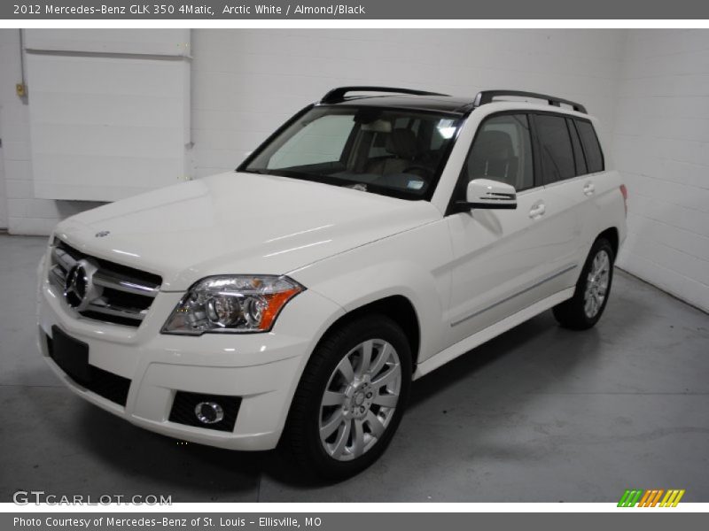 Arctic White / Almond/Black 2012 Mercedes-Benz GLK 350 4Matic