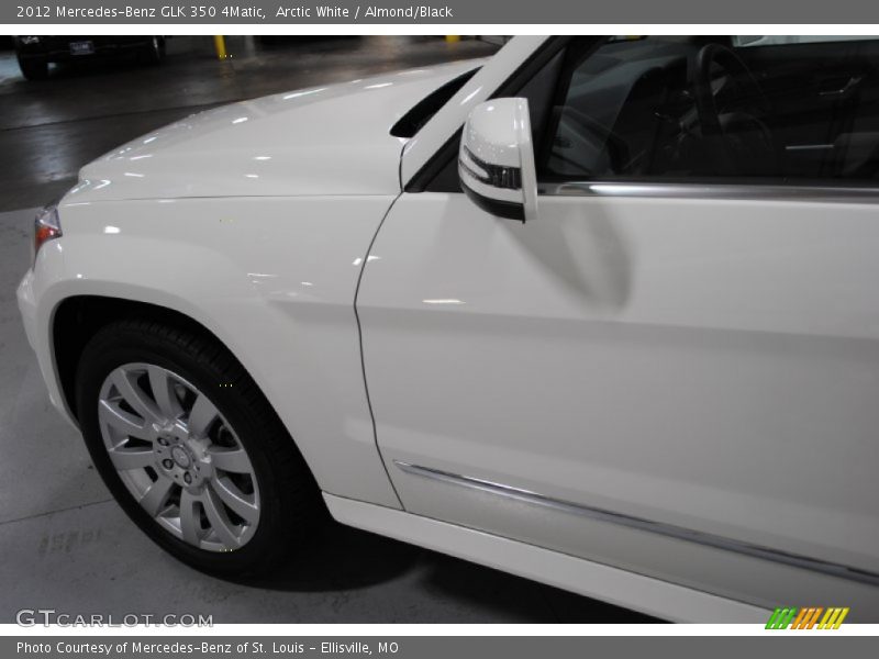 Arctic White / Almond/Black 2012 Mercedes-Benz GLK 350 4Matic