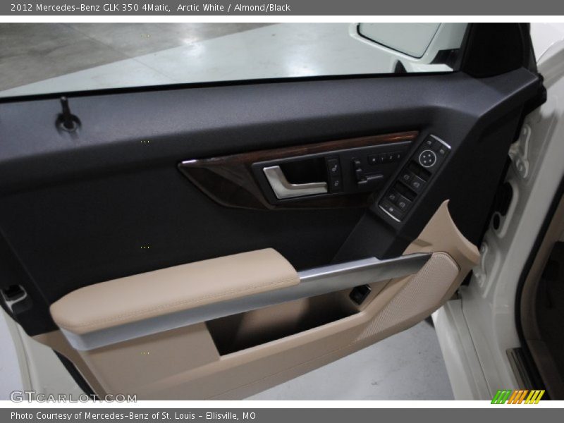 Arctic White / Almond/Black 2012 Mercedes-Benz GLK 350 4Matic