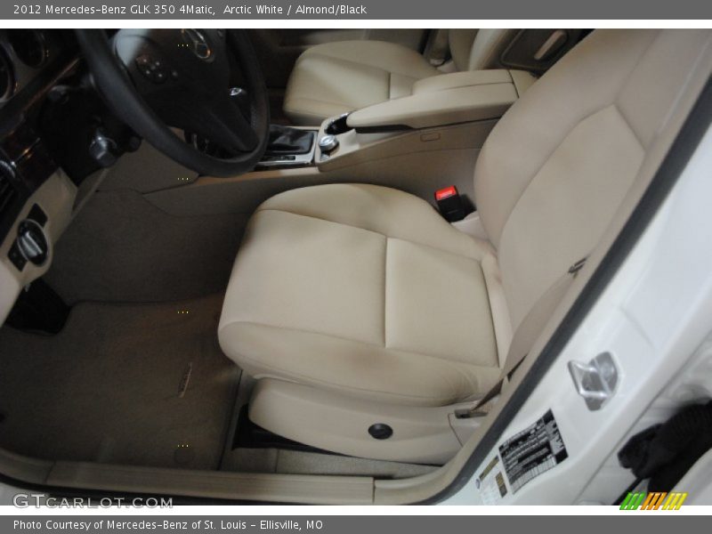 Arctic White / Almond/Black 2012 Mercedes-Benz GLK 350 4Matic