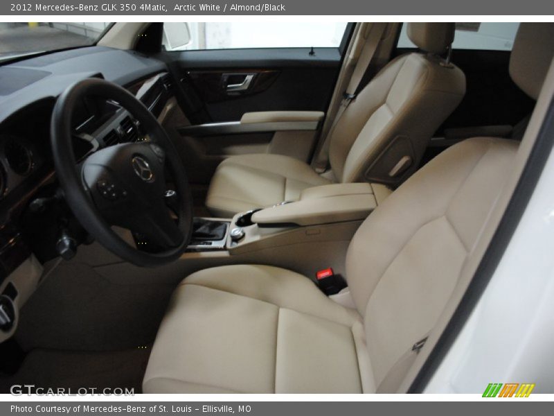 Arctic White / Almond/Black 2012 Mercedes-Benz GLK 350 4Matic