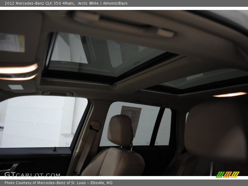 Arctic White / Almond/Black 2012 Mercedes-Benz GLK 350 4Matic