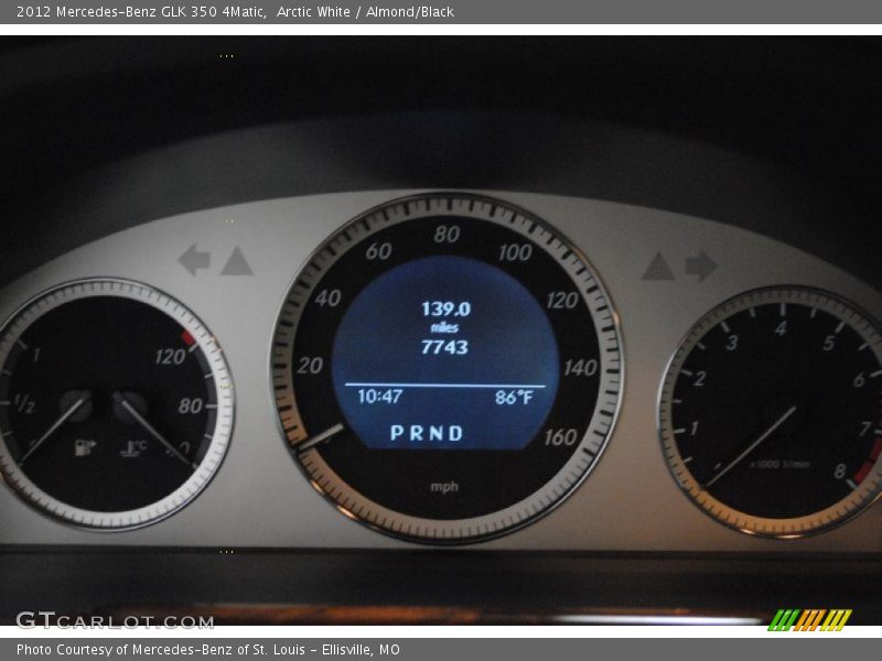 Arctic White / Almond/Black 2012 Mercedes-Benz GLK 350 4Matic