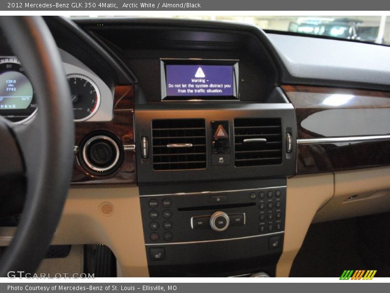 Arctic White / Almond/Black 2012 Mercedes-Benz GLK 350 4Matic