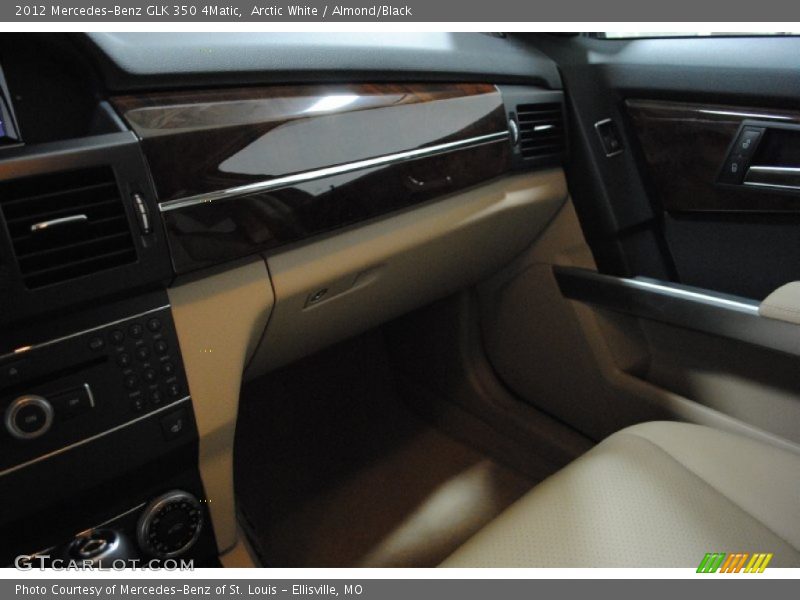Arctic White / Almond/Black 2012 Mercedes-Benz GLK 350 4Matic
