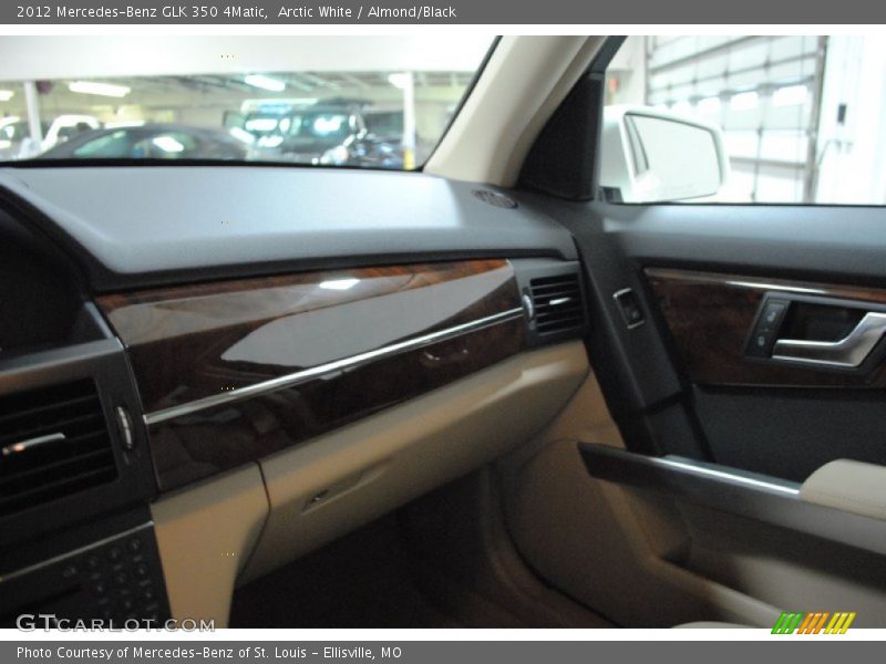 Arctic White / Almond/Black 2012 Mercedes-Benz GLK 350 4Matic