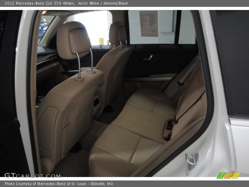 Arctic White / Almond/Black 2012 Mercedes-Benz GLK 350 4Matic
