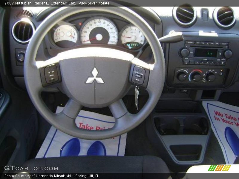Alloy Silver / Slate 2007 Mitsubishi Raider LS Extended Cab