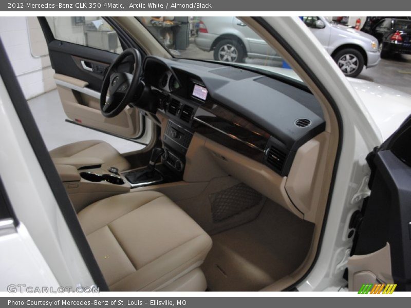 Arctic White / Almond/Black 2012 Mercedes-Benz GLK 350 4Matic
