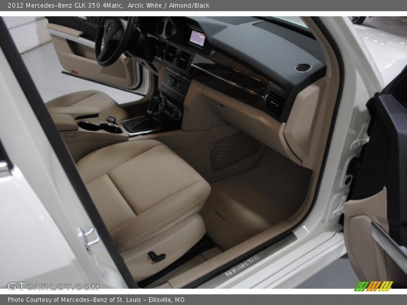 Arctic White / Almond/Black 2012 Mercedes-Benz GLK 350 4Matic