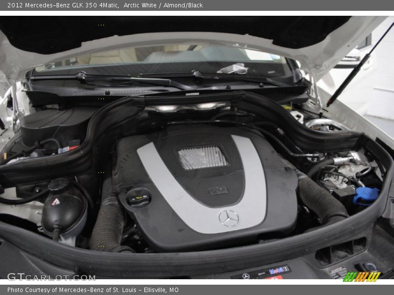 Arctic White / Almond/Black 2012 Mercedes-Benz GLK 350 4Matic