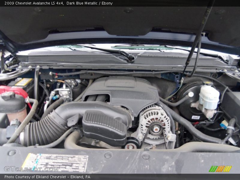 Dark Blue Metallic / Ebony 2009 Chevrolet Avalanche LS 4x4