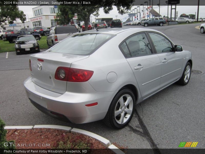 Sunlight Silver Mica / Black 2004 Mazda MAZDA3 i Sedan