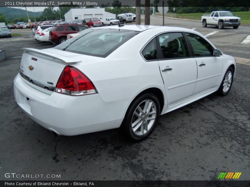 Summit White / Ebony 2011 Chevrolet Impala LTZ
