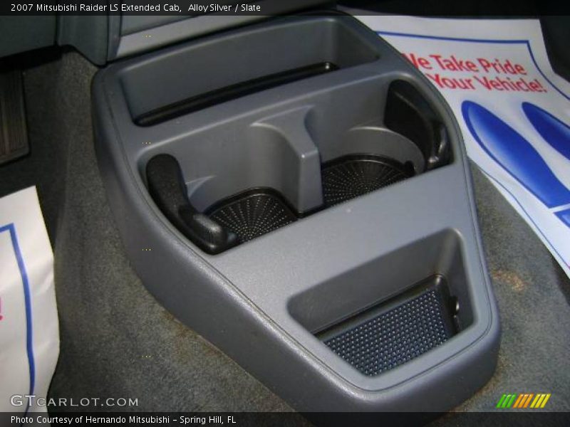 Alloy Silver / Slate 2007 Mitsubishi Raider LS Extended Cab