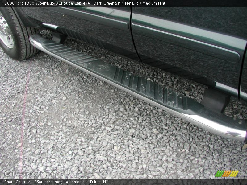 Dark Green Satin Metallic / Medium Flint 2006 Ford F350 Super Duty XLT SuperCab 4x4
