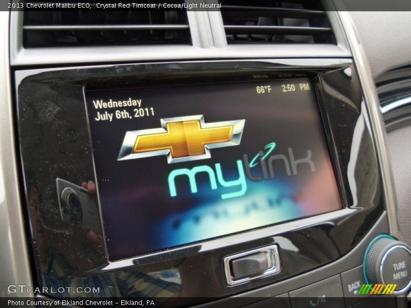 Crystal Red Tintcoat / Cocoa/Light Neutral 2013 Chevrolet Malibu ECO