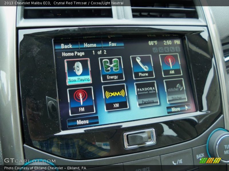 Crystal Red Tintcoat / Cocoa/Light Neutral 2013 Chevrolet Malibu ECO