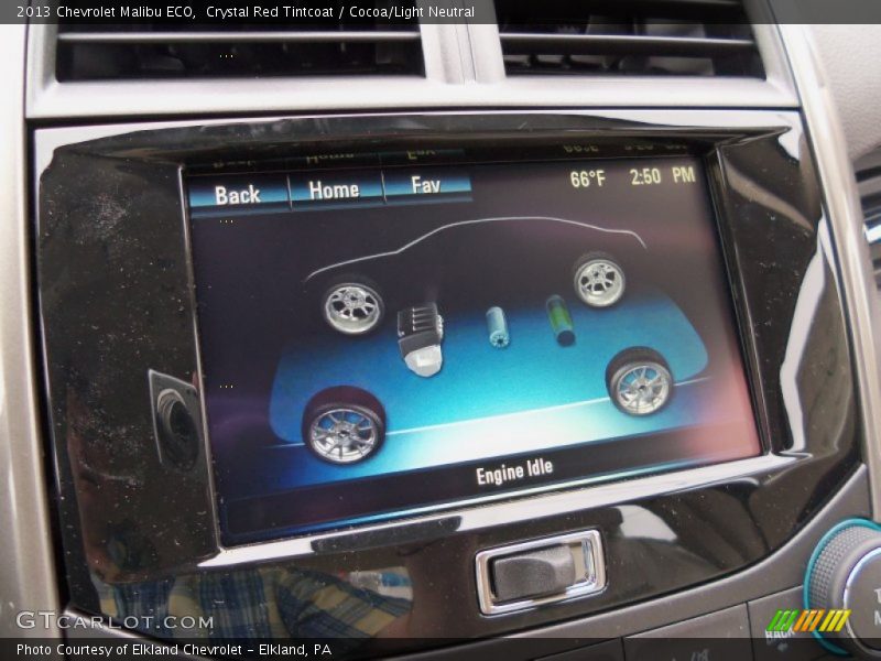 Crystal Red Tintcoat / Cocoa/Light Neutral 2013 Chevrolet Malibu ECO