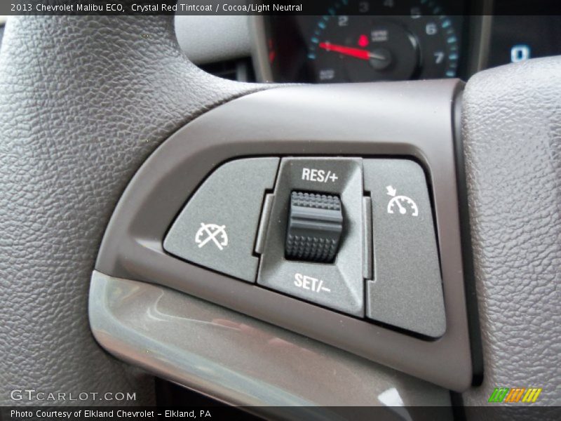 Crystal Red Tintcoat / Cocoa/Light Neutral 2013 Chevrolet Malibu ECO