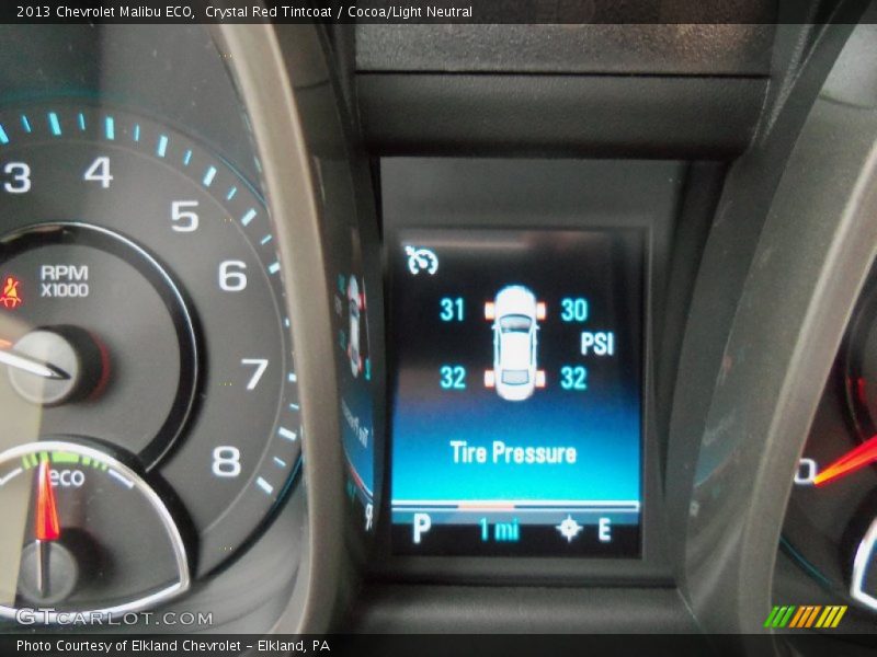 Crystal Red Tintcoat / Cocoa/Light Neutral 2013 Chevrolet Malibu ECO