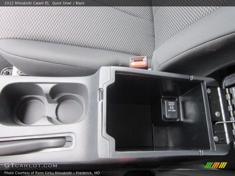 Quick Silver / Black 2012 Mitsubishi Galant ES