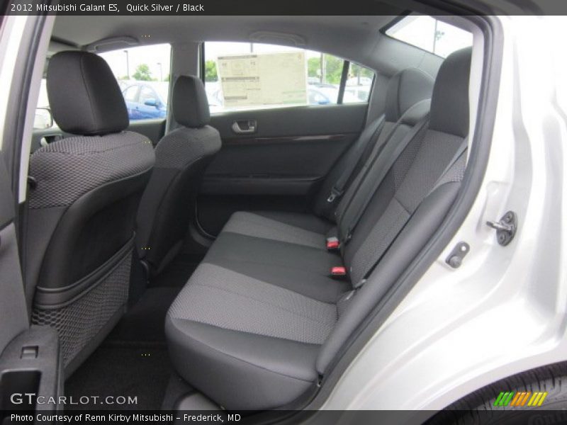 Quick Silver / Black 2012 Mitsubishi Galant ES