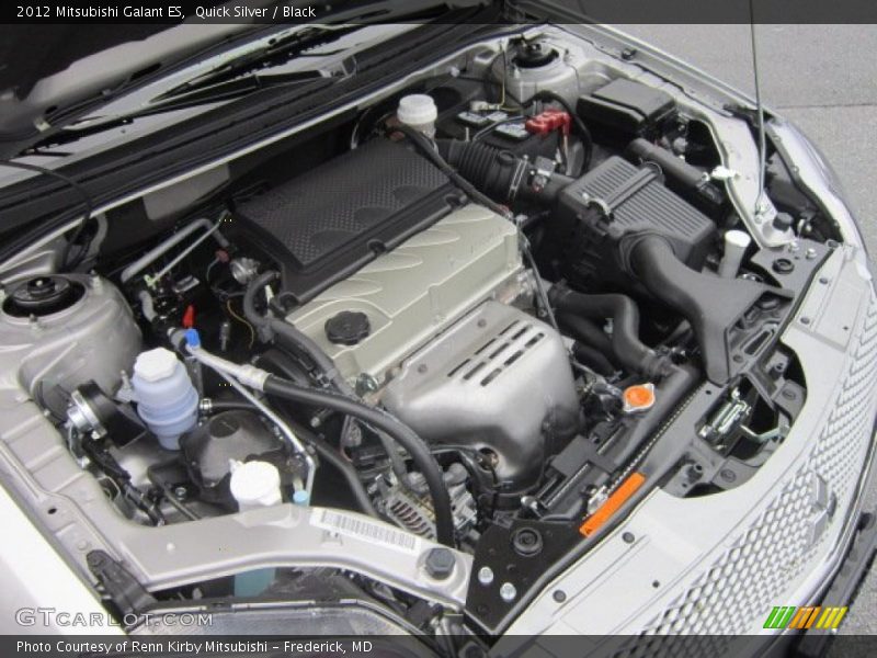 Quick Silver / Black 2012 Mitsubishi Galant ES