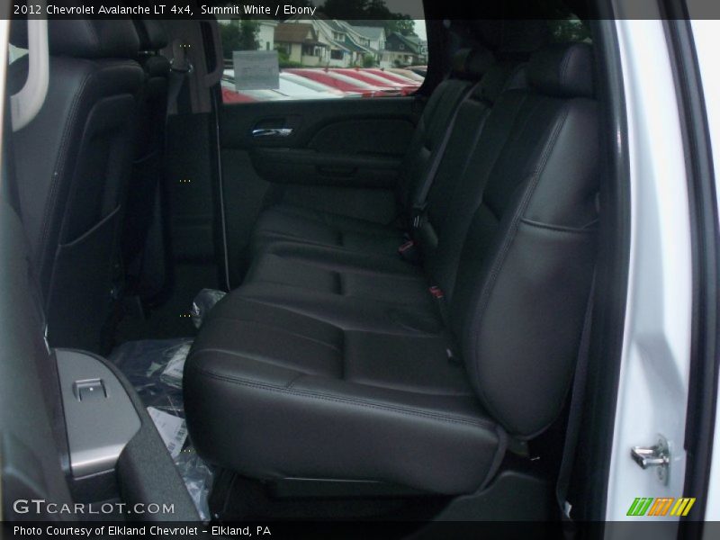 Summit White / Ebony 2012 Chevrolet Avalanche LT 4x4