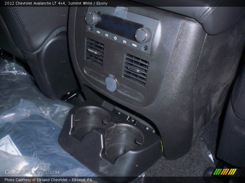 Summit White / Ebony 2012 Chevrolet Avalanche LT 4x4