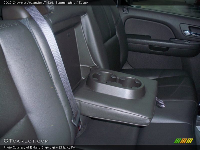 Summit White / Ebony 2012 Chevrolet Avalanche LT 4x4