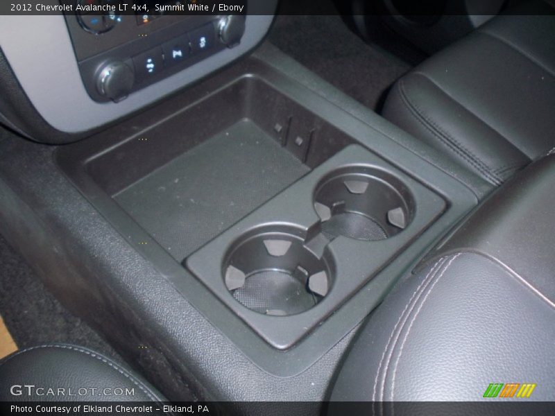 Summit White / Ebony 2012 Chevrolet Avalanche LT 4x4