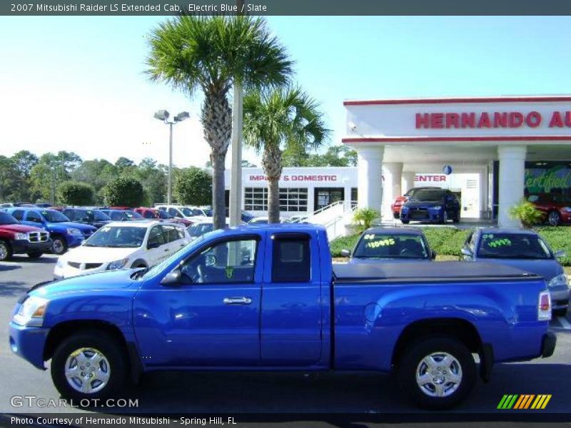Electric Blue / Slate 2007 Mitsubishi Raider LS Extended Cab