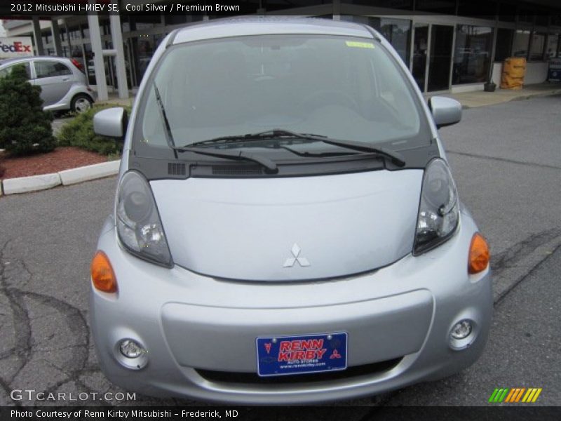 Cool Silver / Premium Brown 2012 Mitsubishi i-MiEV SE
