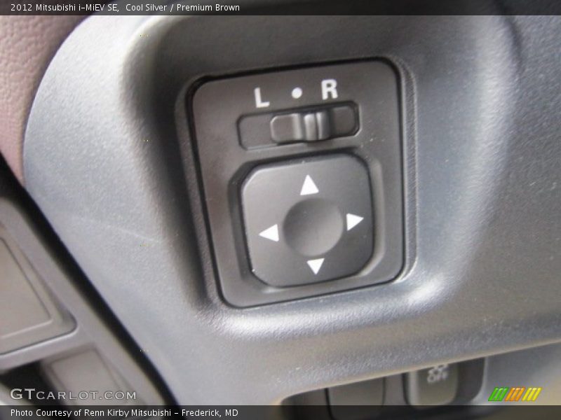 Cool Silver / Premium Brown 2012 Mitsubishi i-MiEV SE