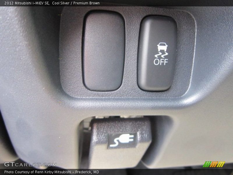 Cool Silver / Premium Brown 2012 Mitsubishi i-MiEV SE