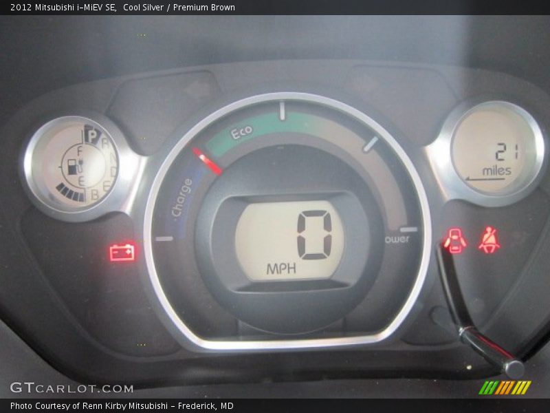  2012 i-MiEV SE SE Gauges