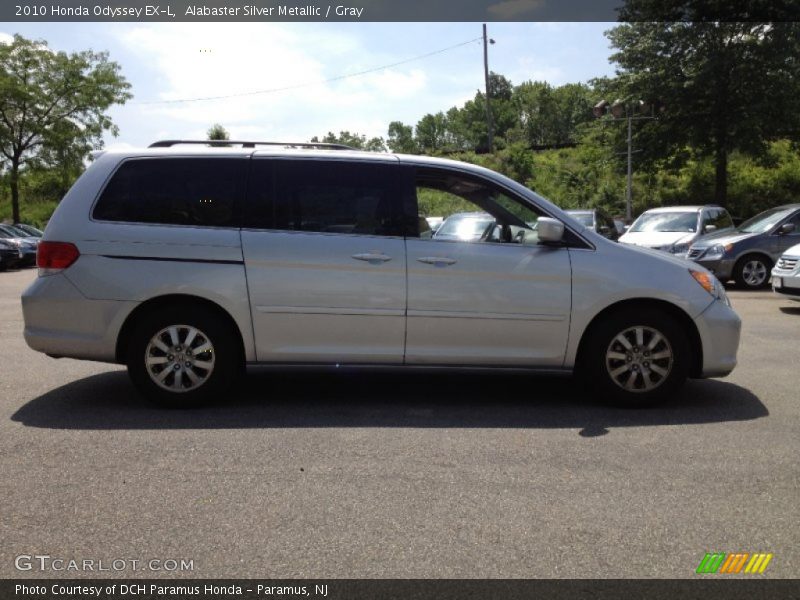 Alabaster Silver Metallic / Gray 2010 Honda Odyssey EX-L