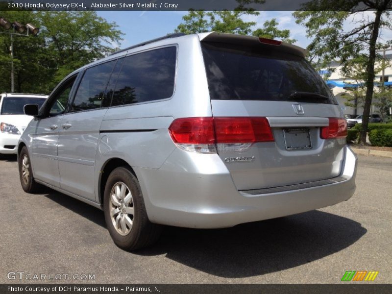Alabaster Silver Metallic / Gray 2010 Honda Odyssey EX-L