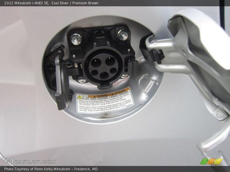 Cool Silver / Premium Brown 2012 Mitsubishi i-MiEV SE