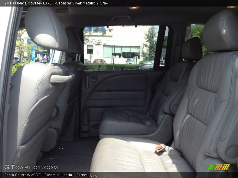 Alabaster Silver Metallic / Gray 2010 Honda Odyssey EX-L