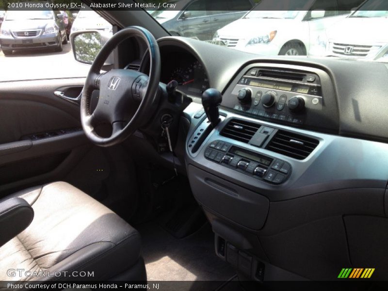 Alabaster Silver Metallic / Gray 2010 Honda Odyssey EX-L