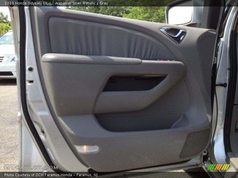 Alabaster Silver Metallic / Gray 2010 Honda Odyssey EX-L