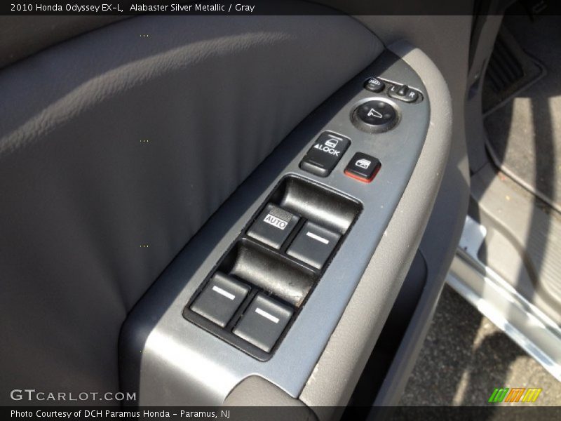 Alabaster Silver Metallic / Gray 2010 Honda Odyssey EX-L