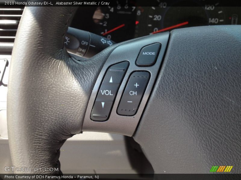 Alabaster Silver Metallic / Gray 2010 Honda Odyssey EX-L