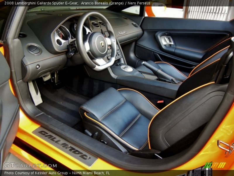 Nero Perseus Interior - 2008 Gallardo Spyder E-Gear 