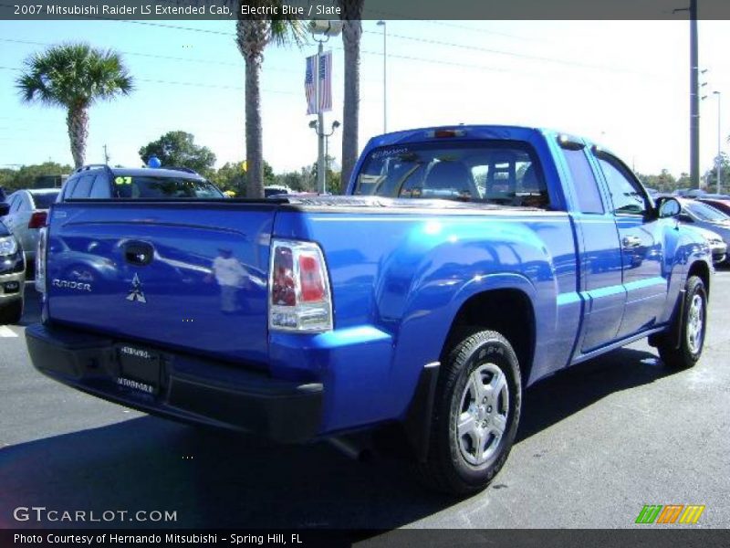 Electric Blue / Slate 2007 Mitsubishi Raider LS Extended Cab