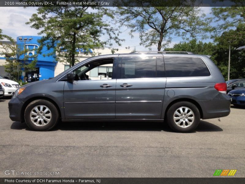 Polished Metal Metallic / Gray 2010 Honda Odyssey EX-L
