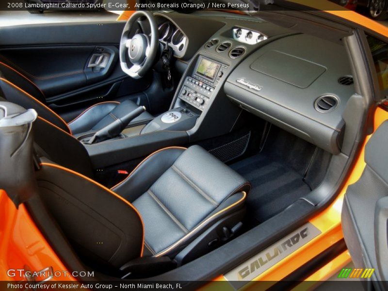 Dashboard of 2008 Gallardo Spyder E-Gear