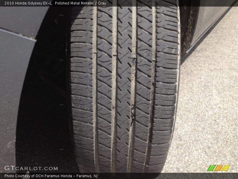 Polished Metal Metallic / Gray 2010 Honda Odyssey EX-L